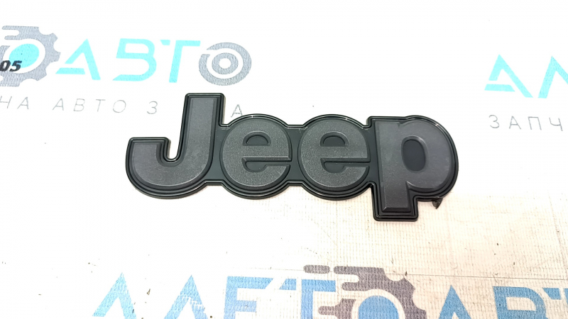 Emblem badge JEEP tailgate Jeep Renegade 15- TRH black