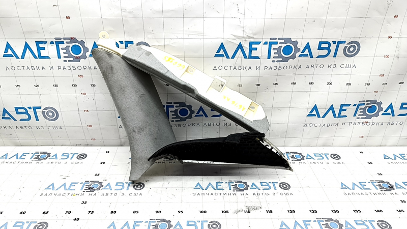 Right rear window trim Audi A6 C7 12-18 gray, for dry cleaning, soldered fasteners, scratches