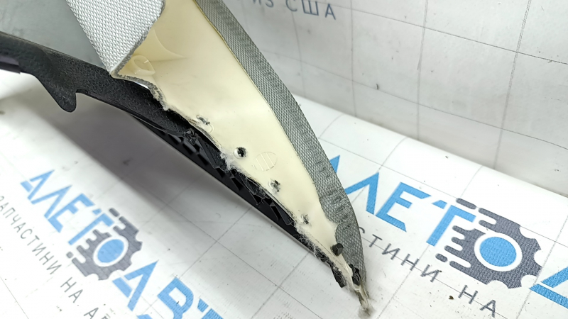 Right rear window trim Audi A6 C7 12-18 gray, for dry cleaning, soldered fasteners, scratches