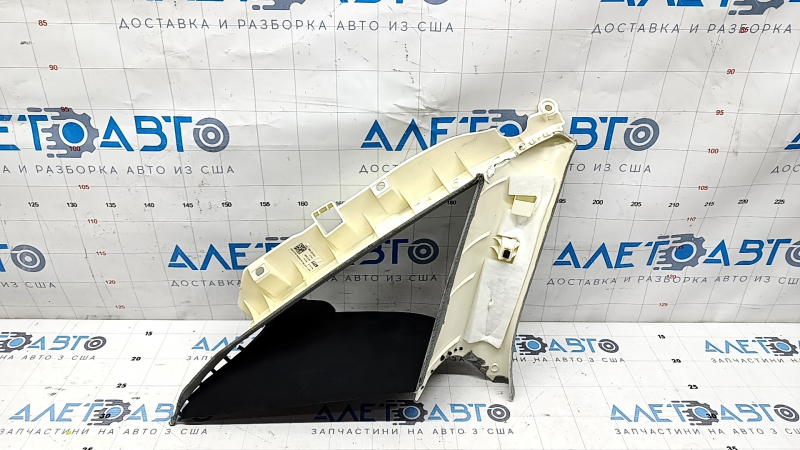 Right rear window trim Audi A6 C7 12-18 gray, for dry cleaning, soldered fasteners, scratches