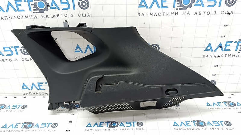 Arch trim right upper Nissan Rogue Sport 17-19 black, scratches