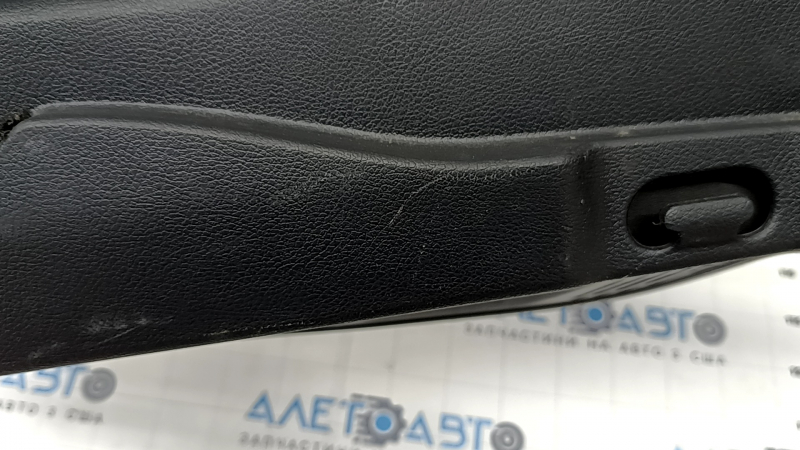 Arch trim right upper Nissan Rogue Sport 17-19 black, scratches