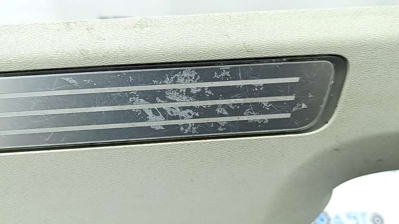 Door sill trim rear left inner Volvo XC90 16-22 with backlight, gray, scratches
