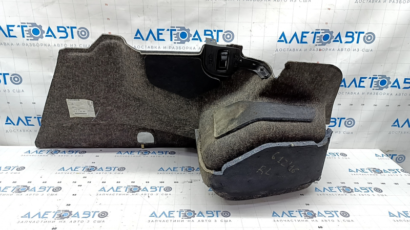 Left arch trim BMW 7 G11 G12 16-22 black, soldered fastening, without overlay