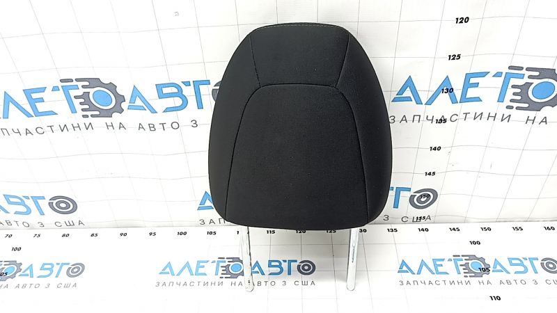 Headrest front left Nissan Rogue Sport 17-19 cloth black