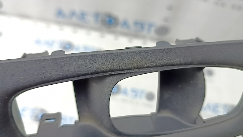 Front left window lift control trim Nissan Rogue Sport 17-19 structure, black, worn