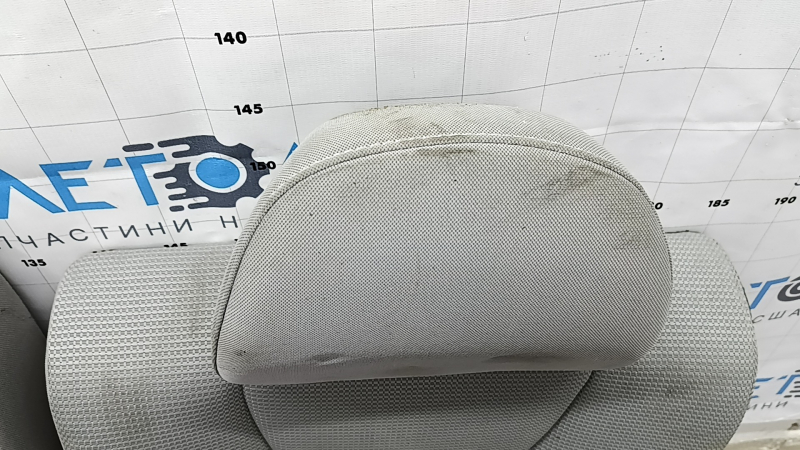 Rear row of seats 2nd row Subaru Forester 19- SK cloth black with gray, without armrest, for dry cleaning, rusty at the bottom