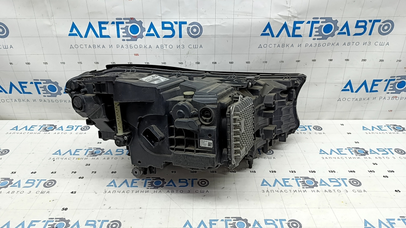 Front left headlight complete BMW 7 G11 G12 16-19 LED, sand, chips, scratches, mount made