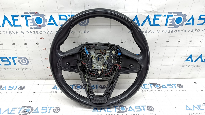 Naked steering wheel BMW 7 G11 G12 16-19 leather black, Sport, under petals, scratches