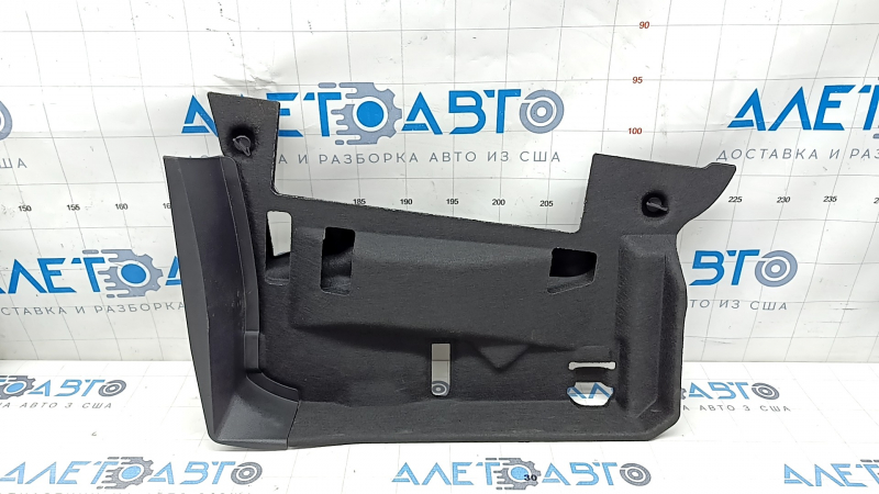 Front passenger footwell trim BMW 7 G11 G12 16-22 black insert, scratches