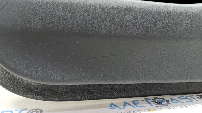Door trim card rear right BMW 7 G12 16-22 without curtain, black leather, with backlight, Harman Kardon, bumps, scratches