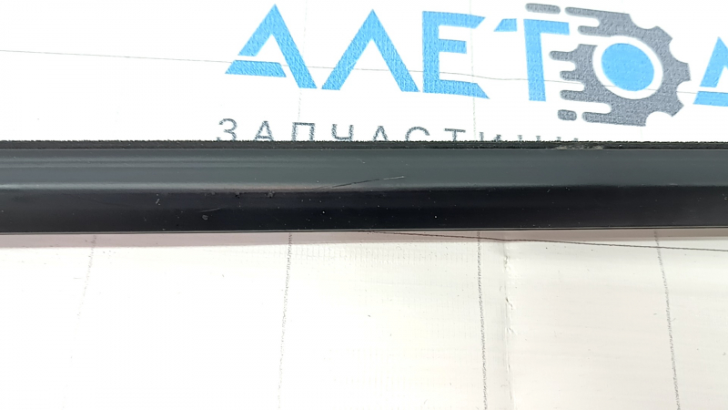 Molding door-glass central rear left Subaru Forester 19- SK black, scratches used