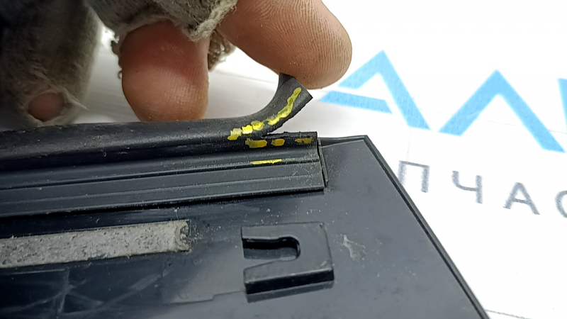Door trim side rear left rear Subaru Forester 19- SK black matte, scratches, torn seal used