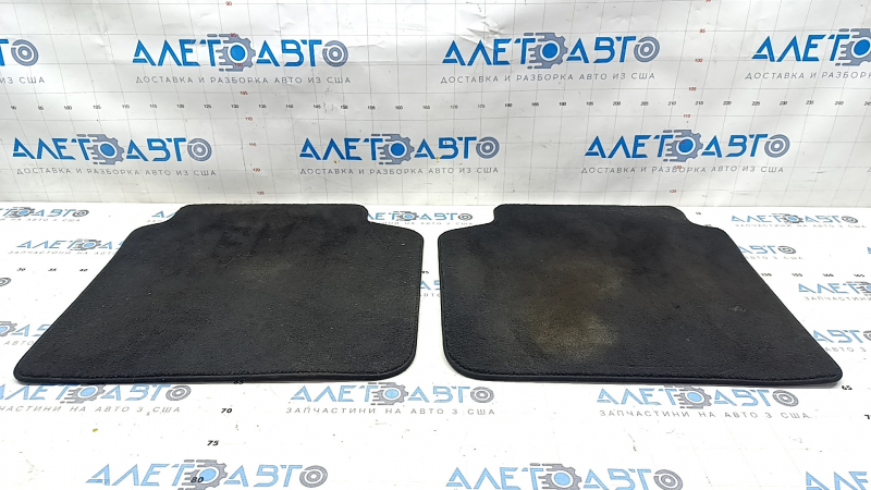 Set of floor mats for BMW 7 G12 16-22 cloth black, dry cleanable used