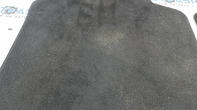 Set of floor mats for BMW 7 G12 16-22 cloth black, dry cleanable used