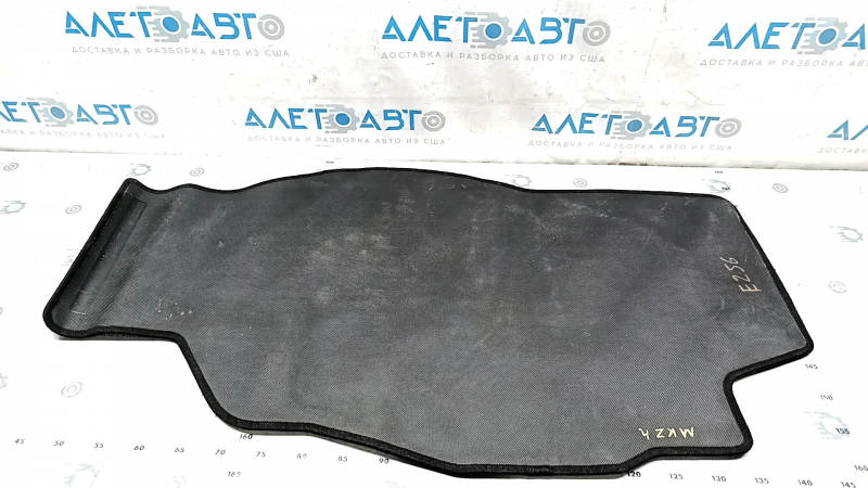 Trunk mat Lincoln MKZ 13-20 hybrid, cloth black, used