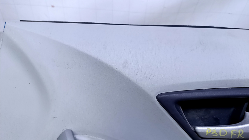 Door trim card front right Toyota Prius 30 10-15 gray with dark gray insert leather, JBL, scratches, abrasions Used