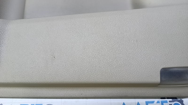 Door trim card front right Toyota Camry v50 12-14 usa beige with black insert plastic, armrest beige leather, dents, scratches, abrasions Used