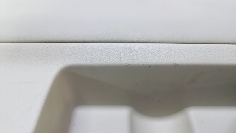Door trim card front right Lexus RX350 RX450h 10-15 beige with beige insert leather, armrest beige leather, scratches, abrasions, whitened plastic