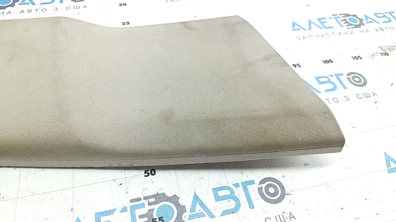Upper center pillar trim belt right Mercedes W213 E 17-23 beige, needs cleaning, cracks