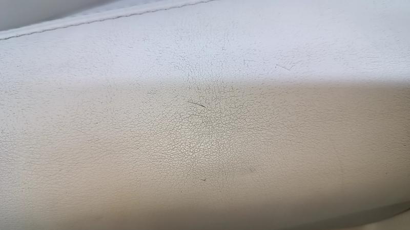 Door trim card front right Infiniti JX35 QX60 13- beige with beige insert leather, armrest beige leather, molding dark wood gloss, whitened plastic, scuffs, scratches