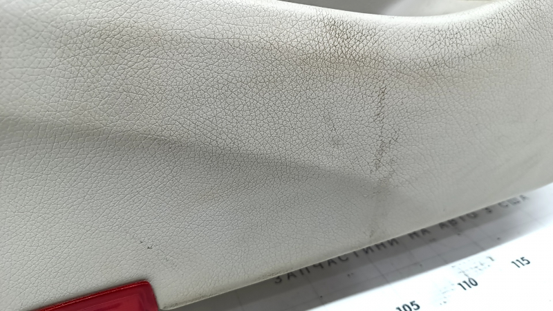 Door trim card front left Mercedes W213 E 300/350/400/450 17-23 beige leather, brown leather top, without curtain, wood insert, Burmester, dents, for cleaning