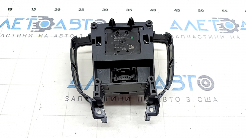 Joystick washer control multimedia Mercedes W213 E 300/400/450 17-19 scratches, crack, pokes on chrome