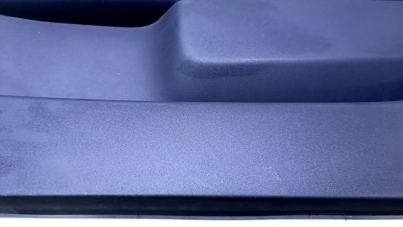 Door trim card front right Fiat 500 12-17 black with black insert plastic, armrest black cloth, scratches, abrasions