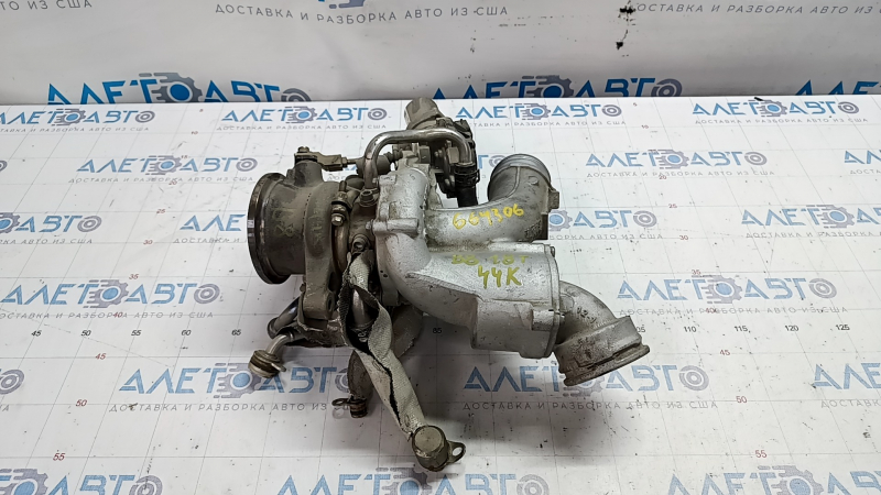 Turbine assembly with manifold and cooling pipes VW Passat b8 16-19 USA 1.8T, 2.0T 44k