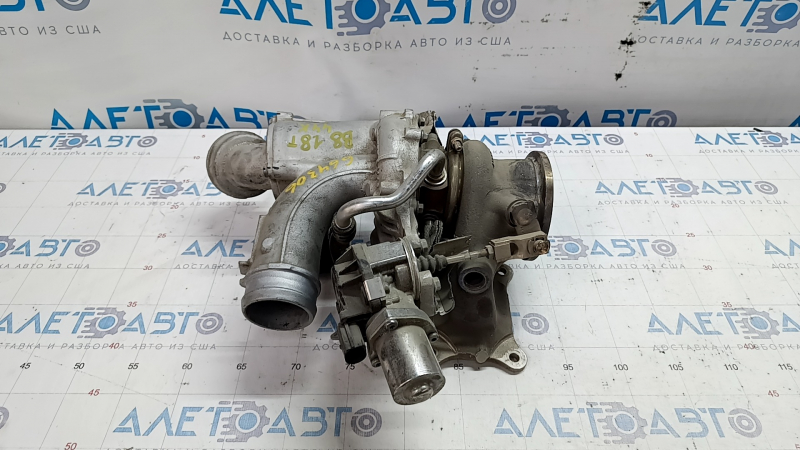 Turbine assembly with manifold and cooling pipes VW Passat b8 16-19 USA 1.8T, 2.0T 44k
