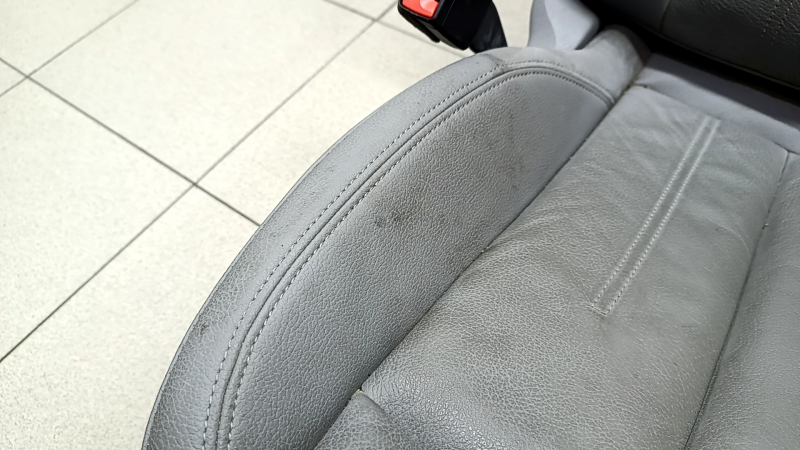 Driver's seat Audi A5 F5 17-19 with airbag, electric, heated, grey leather, dented leather, dry-cleanable