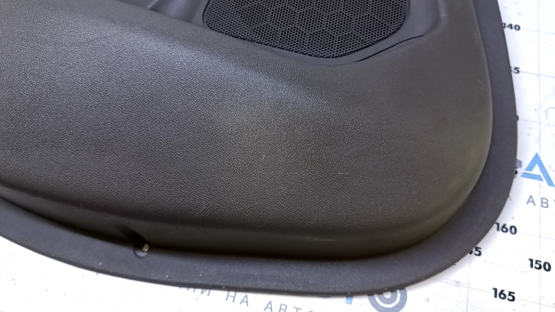 Door trim card rear left Chevrolet Malibu 16- gray with gray insert cloth, armrest gray cloth, scuffs, scratches, for dry cleaning