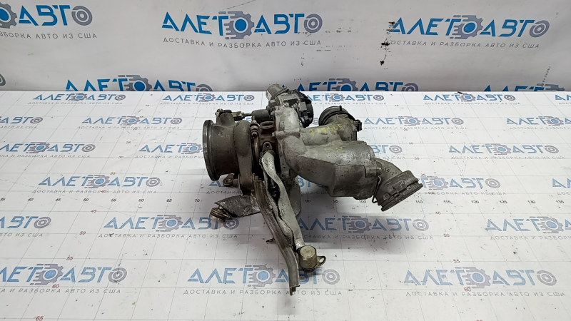 Turbine assembly with manifold and cooling pipes VW Passat b8 16-19 USA 1.8T, 2.0T 85k