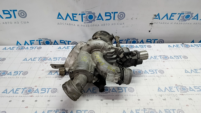 Turbine assembly with manifold and cooling pipes VW Passat b8 16-19 USA 1.8T, 2.0T 85k