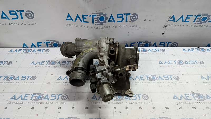 Turbine assembly with manifold and cooling pipes VW Passat b8 16-19 USA 1.8T, 2.0T 85k