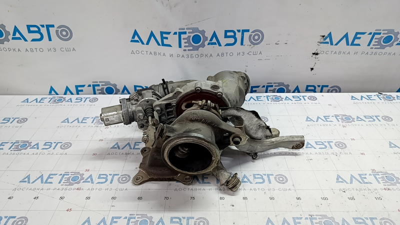 Turbine assembly with manifold and cooling pipes VW Passat b8 16-19 USA 1.8T, 2.0T 85k