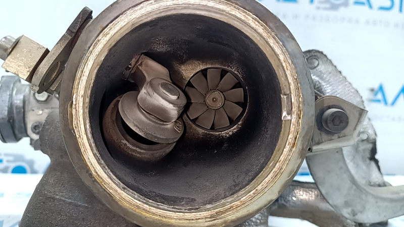 Turbine assembly with manifold and cooling pipes VW Passat b8 16-19 USA 1.8T, 2.0T 85k