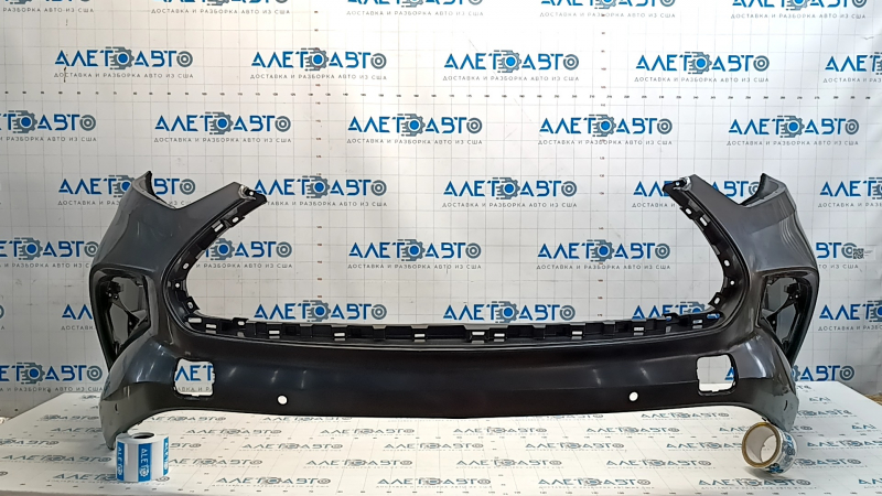 Front bumper bare Toyota Highlander 20- OEM for parking sensors new original