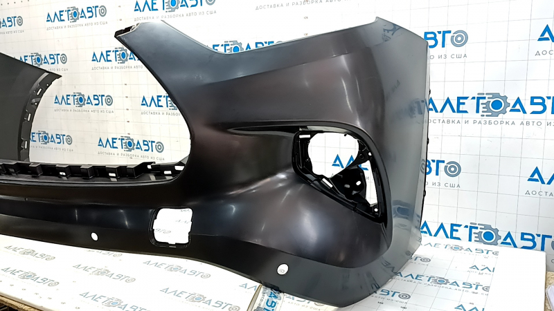 Front bumper bare Toyota Highlander 20- OEM for parking sensors new original