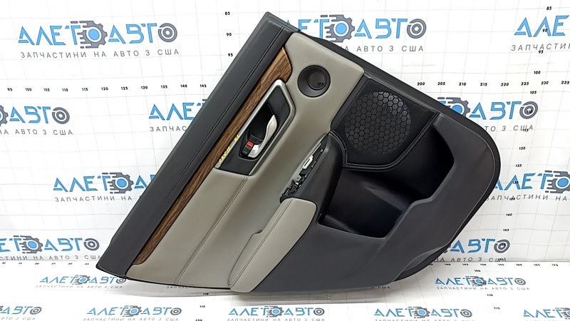 Door trim card rear left Honda CRV 17-22 black-gray, molding under wood, under tweeter, under dry cleaning