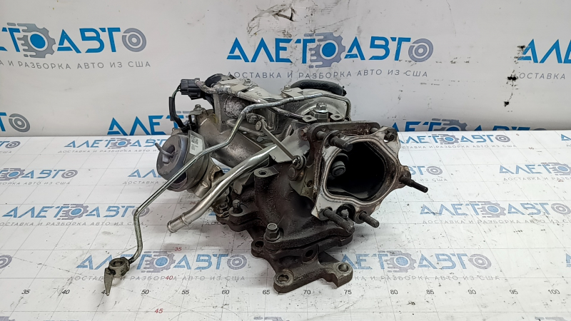 Mazda CX-9 16-23 2.5T 42k turbine with cooling pipes, broken nipple