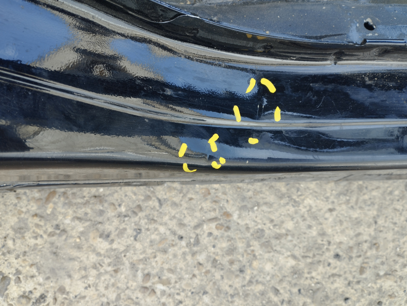 Quarter wing rear right Ford C-max MK2 13-18 black, on the body, bumps, dented