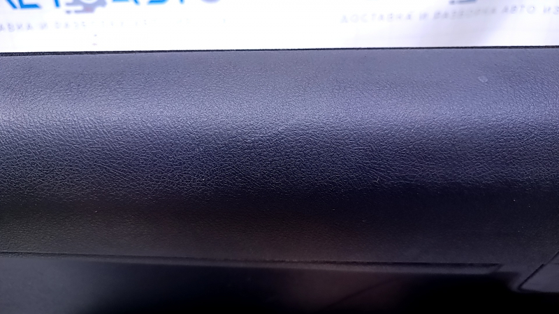 Door trim card rear left Toyota Camry v50 12-14 usa gray with black insert plastic, gray armrest rubber, scuffs, scratches, crack in fastening, plastic turned white