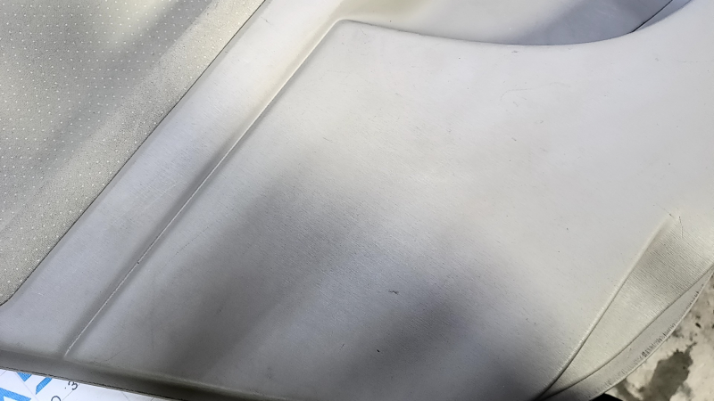 Door trim card rear left Toyota Prius V 12-17 beige with beige insert cloth, armrest beige cloth, scuffs, scratches, for dry cleaning