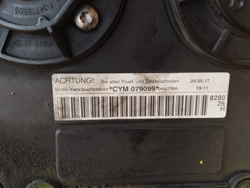 Engine Audi A5 F5 17- CYMC 2.0T 85k, compression 11-11-11-11