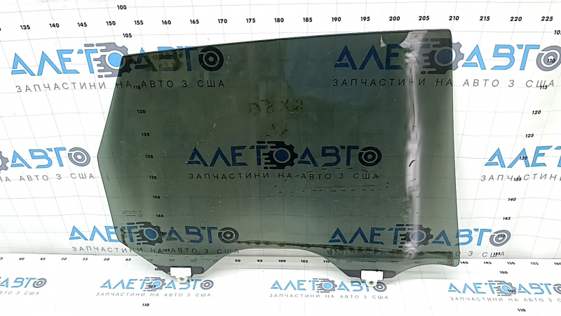 Glass of the rear left door Infiniti QX50 19 - tinted, scratches