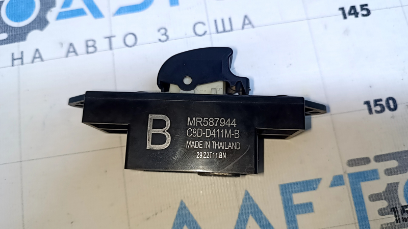 Rear left window lift control Mitsubishi Outlander Sport ASX 10-23 black manual