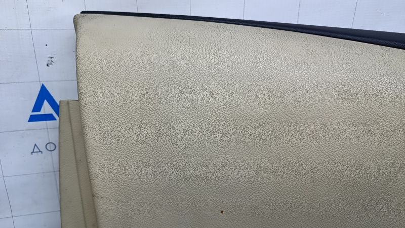 Door trim card front left Lexus RX350 RX450h 10-15 beige with beige insert leather, armrest beige leather, for seat memory, for cleaning, bumps, scratches, dents, abrasions