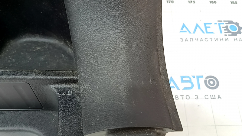 Right arch trim Jeep Cherokee KL 19 - black for electric cover and subwoofer, scratches, worn