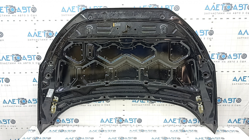 Naked hood Ford Ecosport 18-22 steel, black G1, dent, bumps